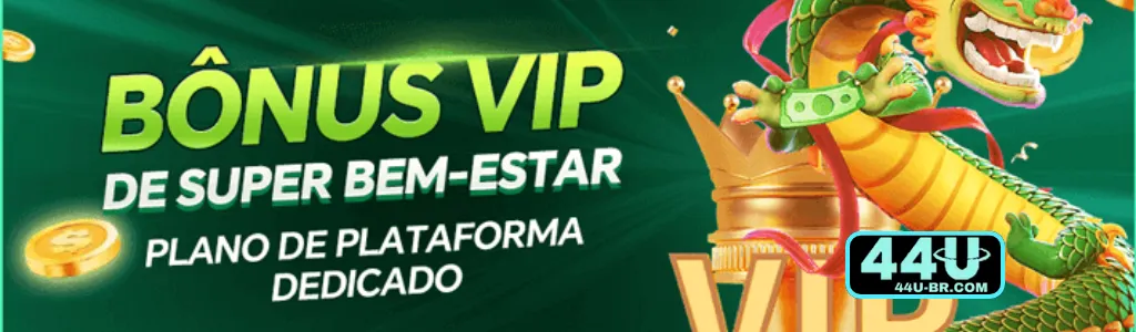 Página de promoções do 44U cassino
